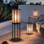 Ray Round Pillar Lantern Outdoor Light - Lamp Outdoor