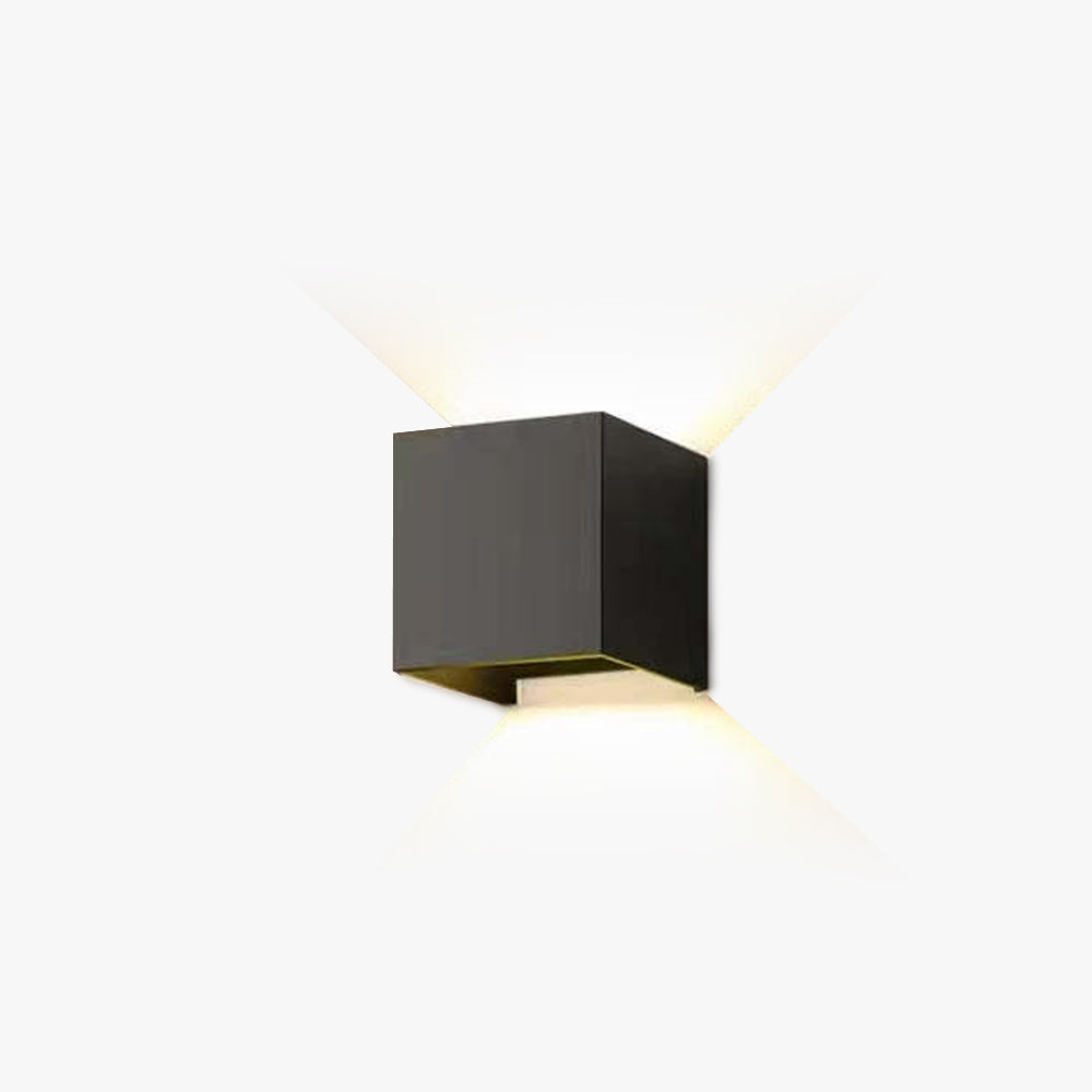 Ray Modern Adjustable Square Outdoor Wall Lamp LED - Letslighting