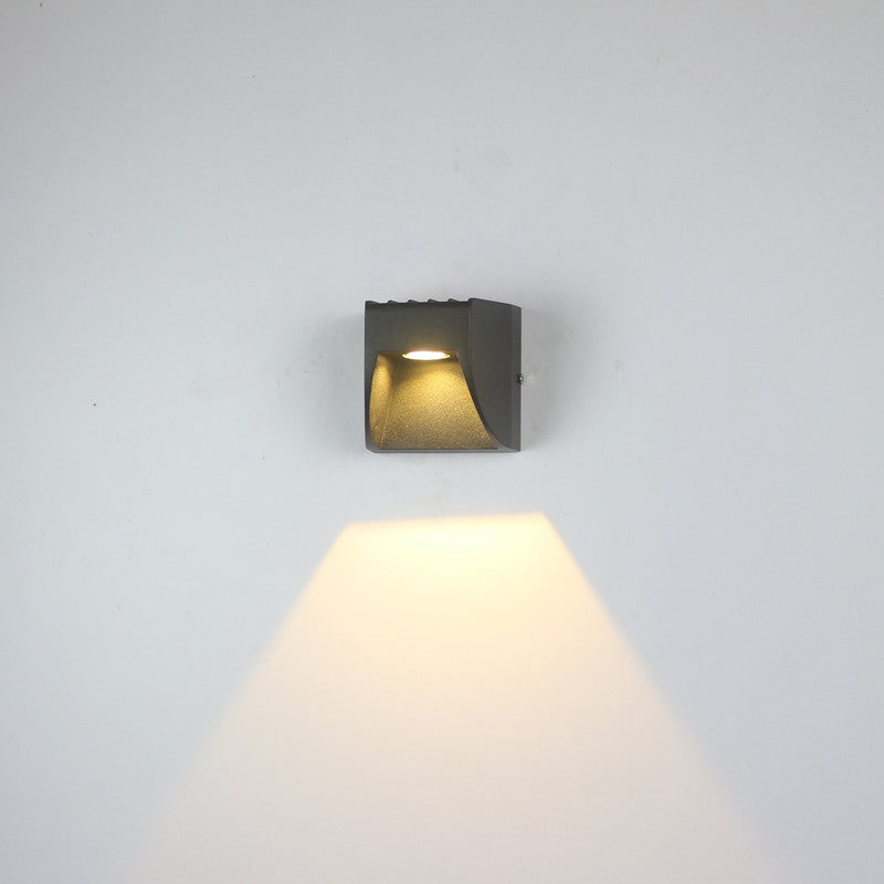 Ray Minimalist Up Down Metal Outdoor Wall Lamp - Lamp Outdoor