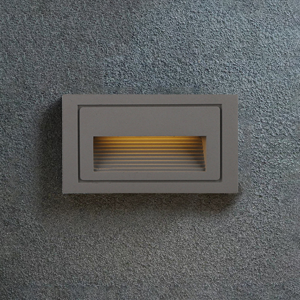 Ray Modern Metal Square Outdoor Deck Step Light - Lamp Outdoor