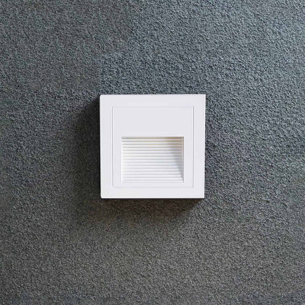 Ray Modern Metal Square Outdoor Deck Step Light - Lamp Outdoor