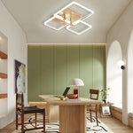 Squares Artistic Dimmable LED Modern Ceiling Lights Flush Mount Lighting - Lamp Outdoor