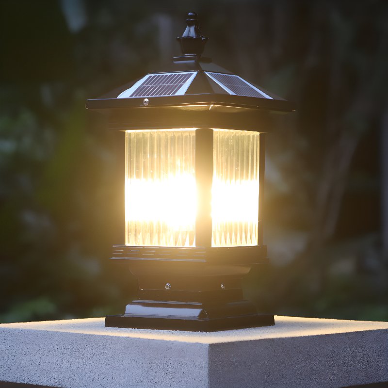 Ray Vintage Classic Lantern Solar Outdoor Light - Lamp Outdoor