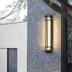 Square Outdoor Wall Light Imitation Alabaster Waterproof - Lamp Outdoor