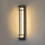 Square Outdoor Wall Light Imitation Alabaster Waterproof - Lamp Outdoor