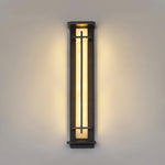 Square Outdoor Wall Light Imitation Alabaster Waterproof - Lamp Outdoor