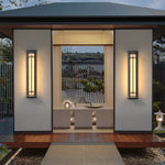 Square Outdoor Wall Light Imitation Alabaster Waterproof - Lamp Outdoor