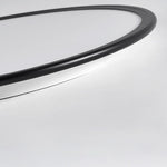 Soft White Round Industrial Black Flush Mount Ceiling Lights for Kitchen Dining Room - Lamp Outdoor