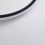 Bertina Round Framed Industrial Metal Flush Mount Ceiling Lights - Lamp Outdoor