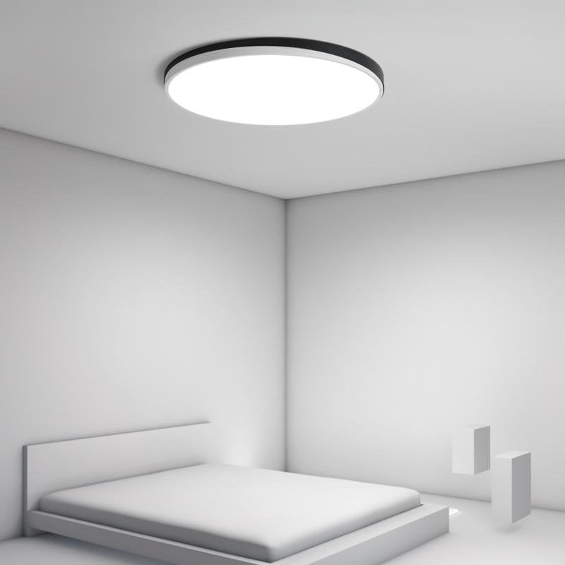 Maude Circle Modern Metal Flush Mount Ceiling Lights - Lamp Outdoor