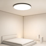 Maude Circle Modern Metal Flush Mount Ceiling Lights - Lamp Outdoor