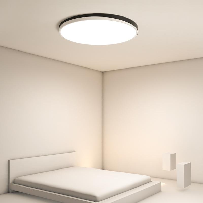 Maude Circle Modern Metal Flush Mount Ceiling Lights - Lamp Outdoor