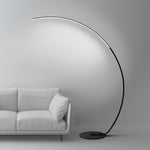 Black Aluminum LED Dimmable Arc Floor Lamps - Lamp Outdoor