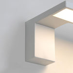 Modern LED L Shaped Black White Wall Sconce - Lamp Outdoor