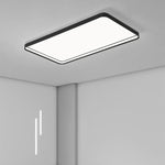 35'' Rectangular LED Modern Flush Mount Lighting for Living Room - Lamp Outdoor