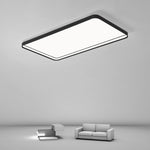 35'' Rectangular LED Modern Flush Mount Lighting for Living Room - Lamp Outdoor