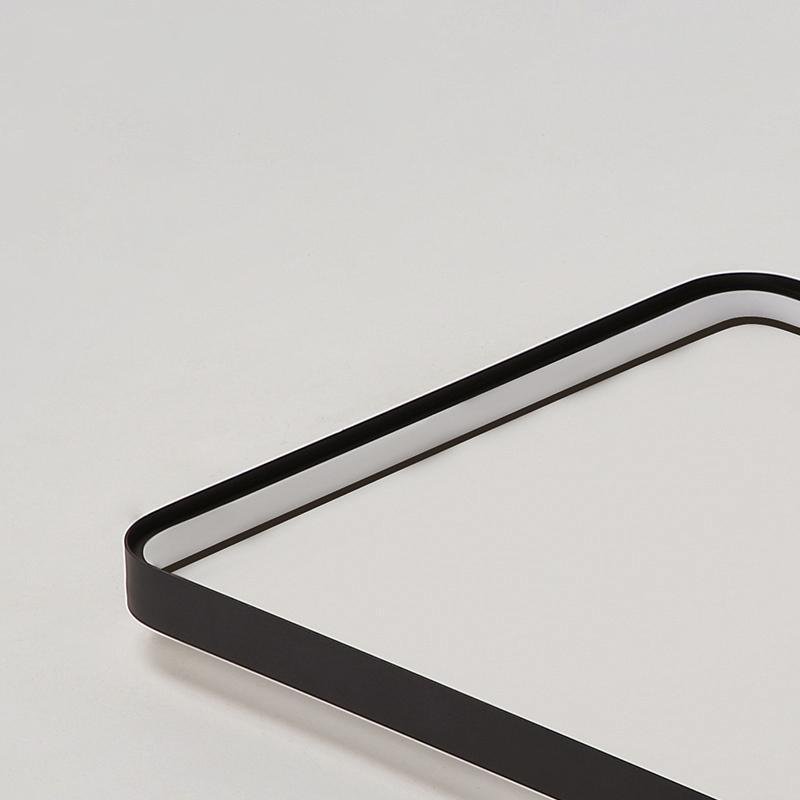 35'' Rectangular LED Modern Flush Mount Lighting for Living Room - Lamp Outdoor