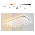 Rectangular Flush Mount Kitchen Lighting Dining Room Lighting Ceiling Light - Lamp Outdoor