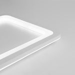 Gray Square Industrial Flush Mount Kitchen Lighting Dining Room Lighting Ceiling Light - Lamp Outdoor