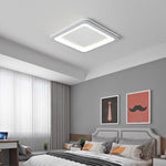 Gray Square Industrial Flush Mount Kitchen Lighting Dining Room Lighting Ceiling Light - Lamp Outdoor