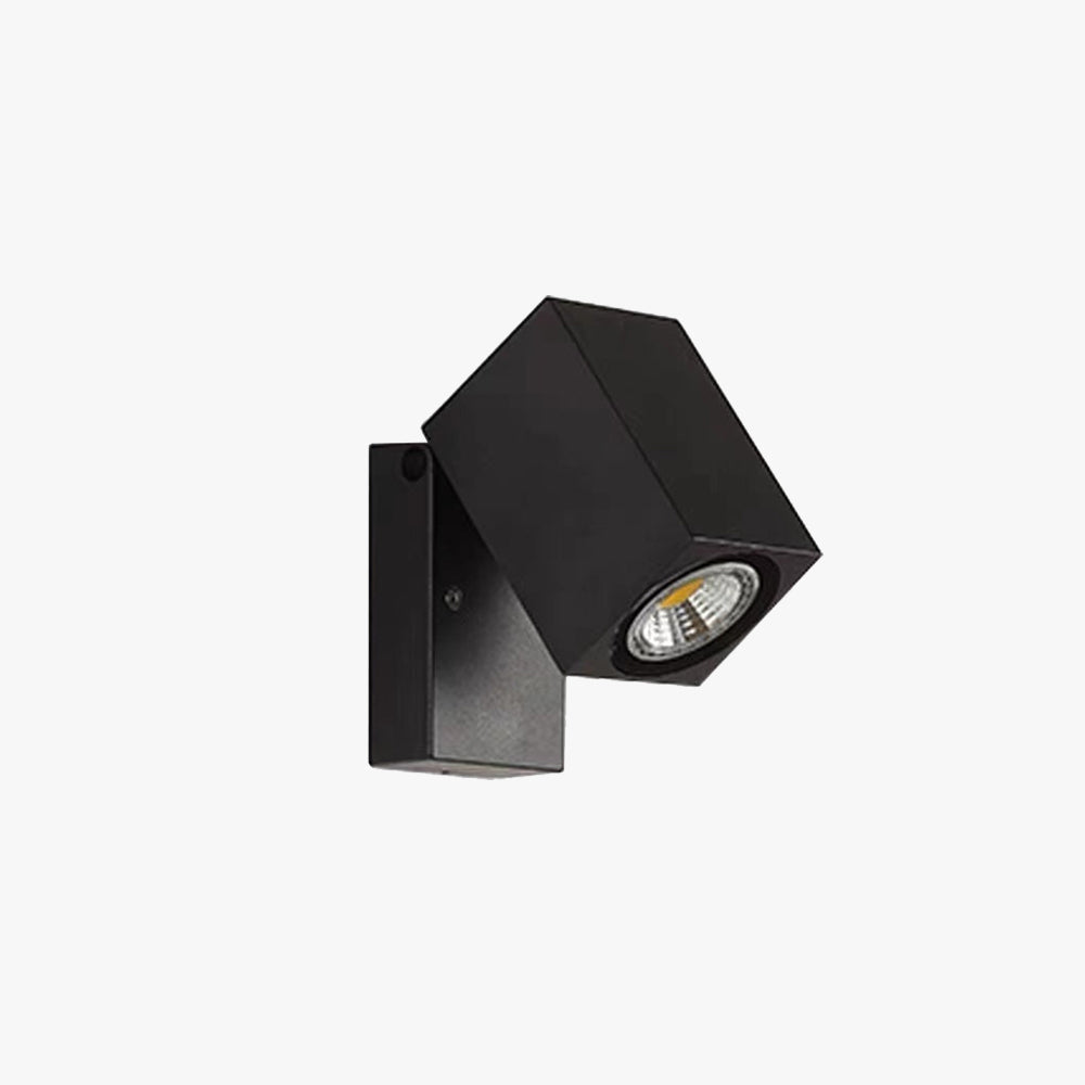 Ray Modern Outdoor Rotatable Metal Spotlight Wall Lamp - Letslighting