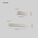 Arisha Modern Design Rectangular LED Outdoor Wall Lamp Garden Courtyard Corridor - Letslighting