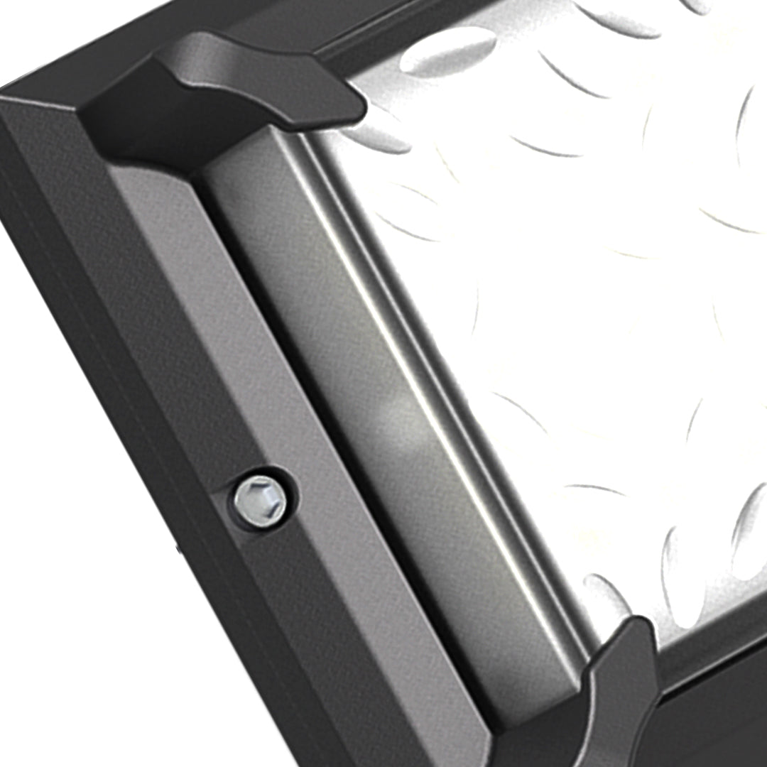 Die-cast Aluminum Black Outdoor Wall Light Modern simple Style
