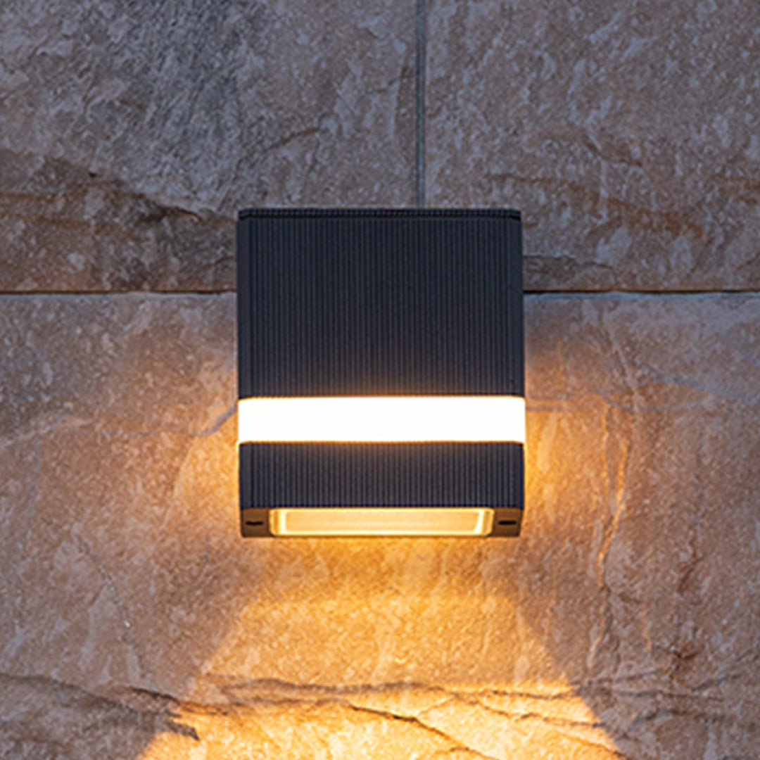 Die-cast Aluminum Garden Wall Lights Modern Industrial Style