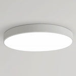 16'' Round Dimmable Modern Flush Mount Lighting with Remote - Lamp Outdoor