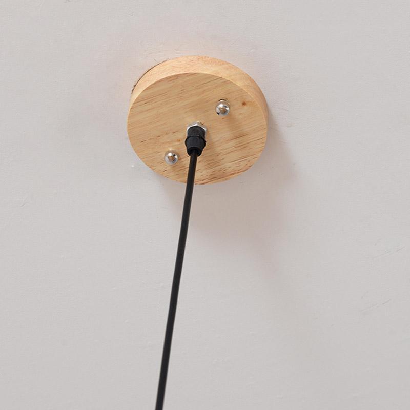 26'' Farmhouse Fish Shaped Bamboo Pendant Light - Lamp Outdoor