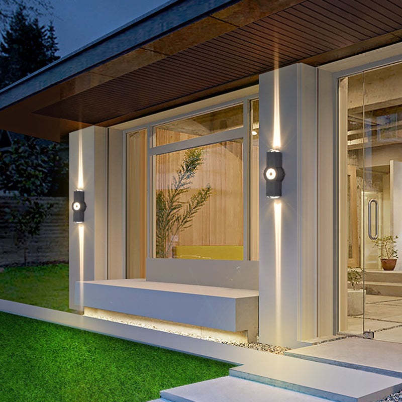 Ray Modern Waterproof Minimalist LED Outdoor Wall Lamp Metal Acrylic Garden Corridor - Letslighting