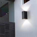 Ray Minimalist Metal Square Outdoor Wall Lamp - Lamp Outdoor