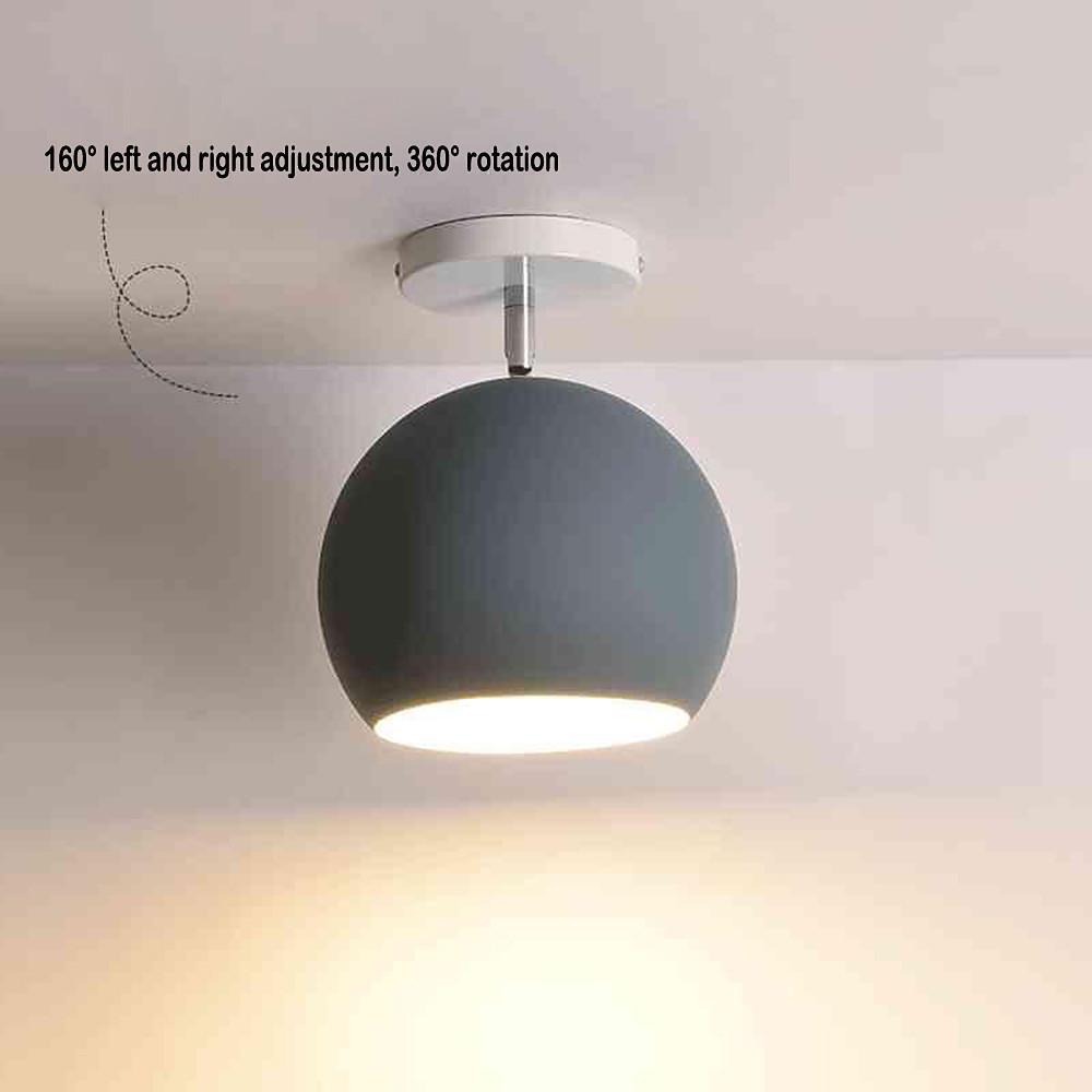 3 Overlapping Ovals LED Ceiling Light Flush Mount Metal Light - Lamp Outdoor