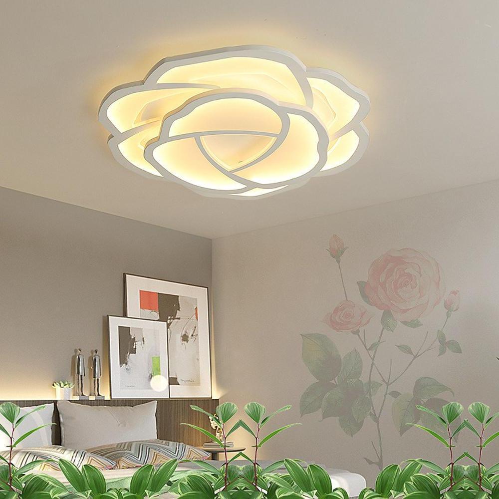 Mavis Flower Shapes Modern Metal Flush Mount Ceiling Lighting - Lamp Outdoor