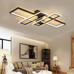4 Rectangle LED Modern Ceiling Lights Flush Mount Lighting Ceiling Lamp - Lamp Outdoor