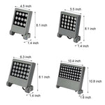 Aluminium Square LED Flood Light, 12W/18W/24W/36W