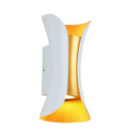 Curved LED Up and Down Lighting Waterproof Modern Outdoor Wall Lights - Lamp Outdoor