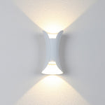 Curved LED Up and Down Lighting Waterproof Modern Outdoor Wall Lights - Lamp Outdoor