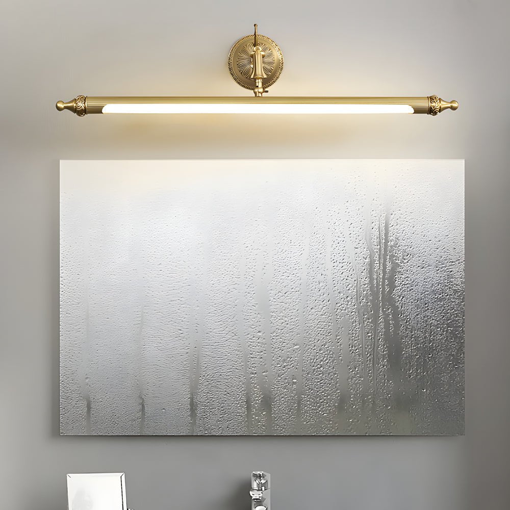 Antique Gold 180° Rotatable LED Bathroom Vanity Light with Adjustable Ambiance - Lamp Outdoor