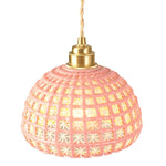Artistic Semi Globe Ceramic Copper Pendant Light Modern Pendant Lighting - Lamp Outdoor