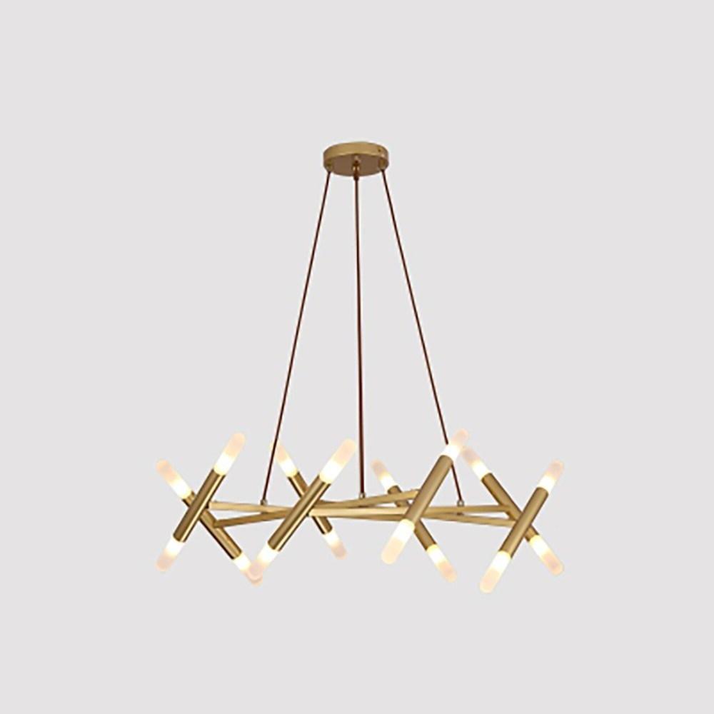 Creative Metal Design 16-Lights LED Industrial Chandeliers Hanging Lamp - Lamp Outdoor