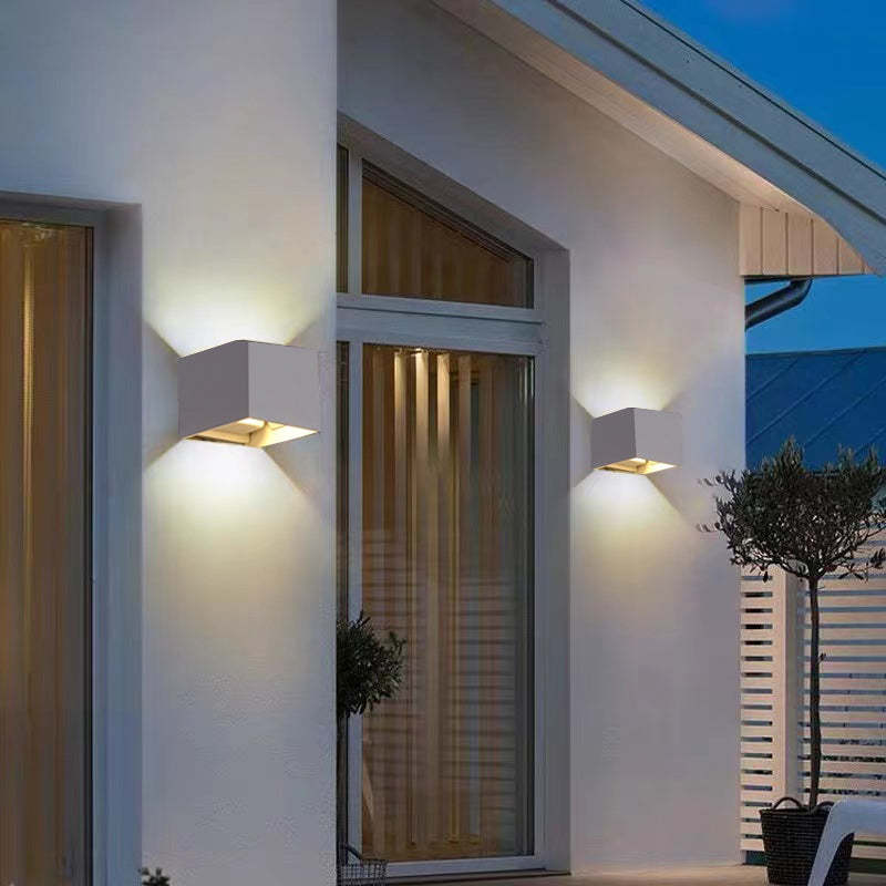 Ray Modern Adjustable Square Outdoor Wall Lamp LED - Letslighting