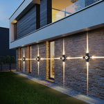 Ray Modern Waterproof Minimalist LED Outdoor Wall Lamp Metal Acrylic Garden Corridor - Letslighting
