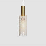 Cylinder Hanging Pendant Lights Metal Modern LED Ceiling Lights - Lamp Outdoor