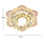 Floral Ornate LED Flush Mount Ceiling Light for Baby Kids - Lamp Outdoor