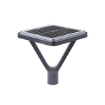 Black LED Solar Lamp Post and Pole Street Lights - Lamp Outdoor