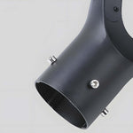 Black LED Solar Lamp Post and Pole Street Lights - Lamp Outdoor