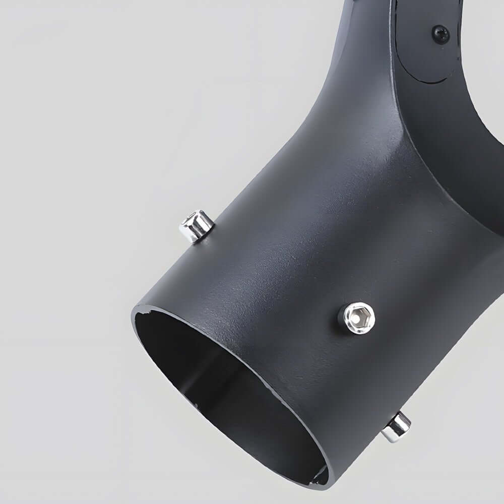 Black LED Solar Lamp Post and Pole Street Lights - Lamp Outdoor