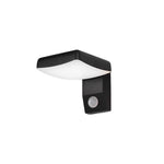 Black Motion Sensor Outdoor Wall Light - Rotatable - Lamp Outdoor