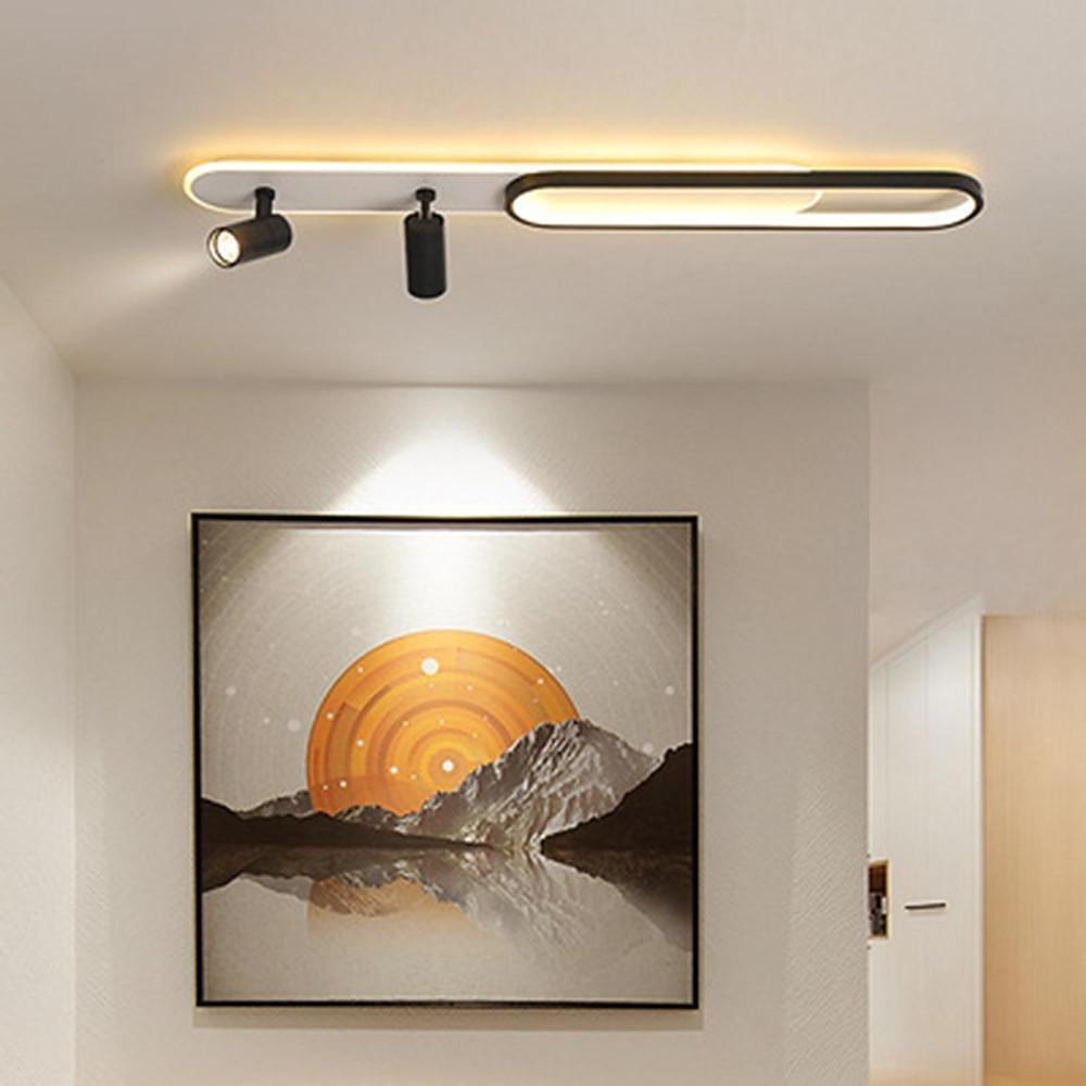 Spotlight Rectangles Metal Modernist Style Design Flush Mount Lighting LED Ceiling Light - Lamp Outdoor